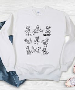 Betty Boop Sex Orgy Night Sports Sweatshirt