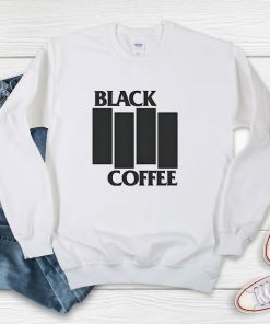Black Coffee Black Flag Parody Sweatshirt