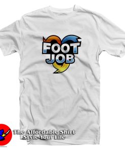 Footjob Heroes Logo Meme T Shirt