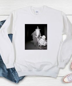 Gandalf Pushing Gollum In Shopping Cart Sweatshirt