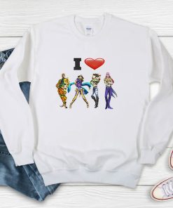 I Love JoJo’s Bizarre Adventure Sweatshirt