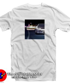 Initial D SpongeBob And Patrick Bikini Bottom Drift Club T Shirt