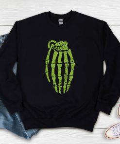 Jesse Pinkman Breaking Bad Skeleton Grenade Sweatshirt