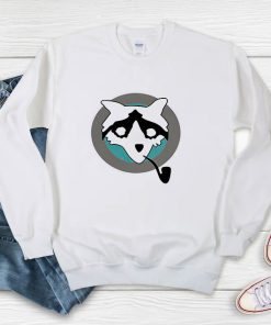 Mission Impossible Rogue Nation Benji Raccoon With Pipe Sweatshirt