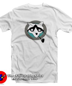 Mission Impossible Rogue Nation Benji Raccoon With Pipe T Shirt