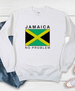 Shelly Clark Forever Jamaica No Problem Vintage Sweatshirt