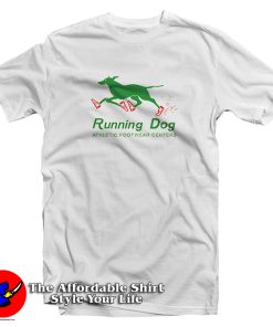 The Big Chill Running Dog Athletic Footwear Center T Shirt