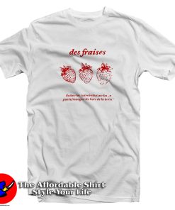 The Life List Alex Sofia Carson Strawberry Des Fraises T Shirt