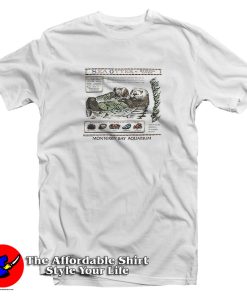 Vintage Sea Otters Monterey Bay Aquarium T Shirt